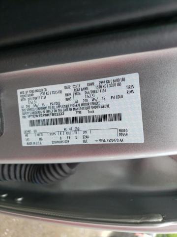 Photo 10 from auction – 2019 FORD F150 SUPER with VIN 1FTEW1EP0KFB02222