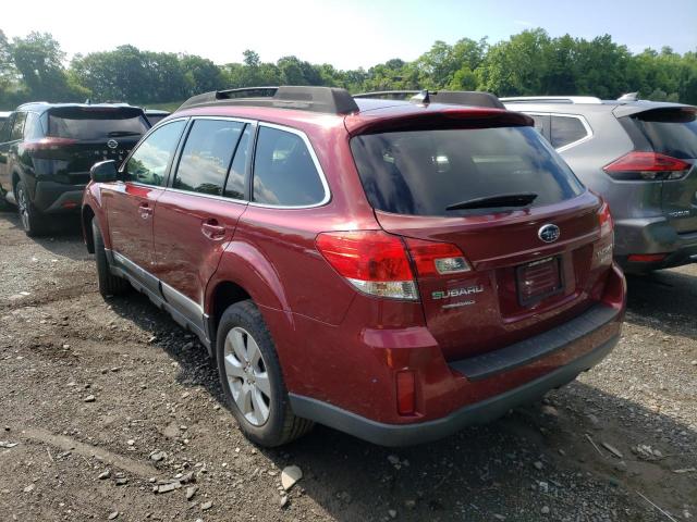 Photo 3 from auction – 2011 SUBARU OUTBACK with VIN 4S4BRBLC6B3351217