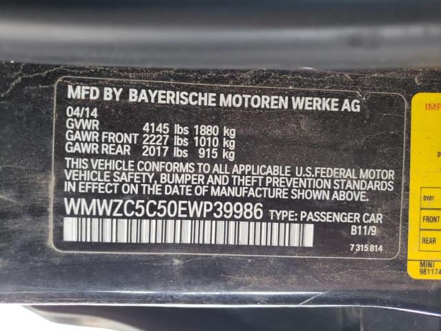 Photo 10 from auction – 2014 MINI COOPER S C with VIN WMWZC5C50EWP39986