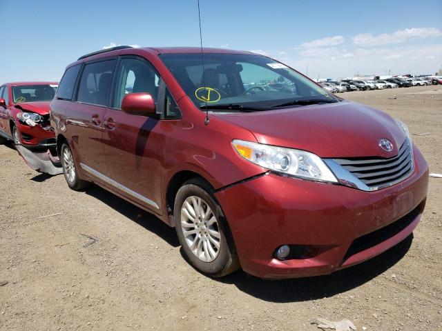 TOYOTA SIENNA XLE 2012 with VIN 5TDYK3DC9CS258425 - Photo from auction