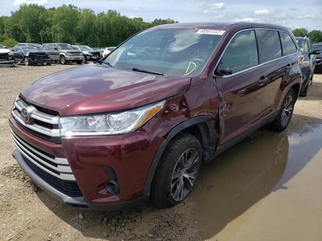 Photo 2 from auction – 2019 TOYOTA HIGHLANDER with VIN 5TDZARFH3KS053541