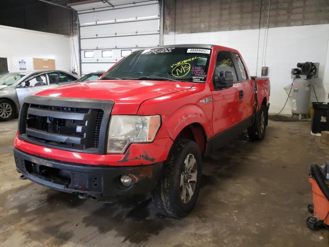 Photo 2 from auction – 2012 FORD F150 SUPER with VIN 1FTFX1EF2CFB10090
