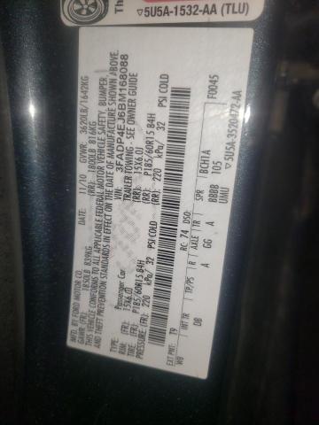 Photo 10 from auction – 2011 FORD FIESTA SE with VIN 3FADP4EJ6BM168088
