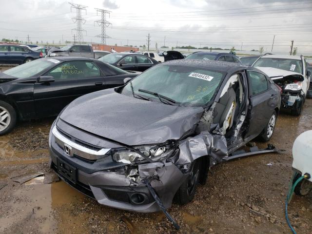 Photo 2 from auction – 2018 HONDA CIVIC LX with VIN 19XFC2F68JE001365