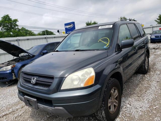 Photo 2 from auction – 2005 HONDA PILOT EXL with VIN 2HKYF18685H521154