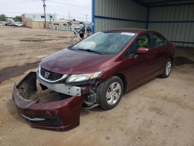 Zdjęcie 2 z aukcji – 2014 HONDA CIVIC LX z VIN 19XFB2F52EE078684