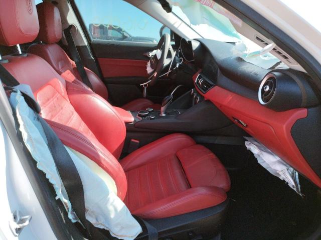 Photo 5 from auction – 2018 ALFA ROMEO GIULIA TI with VIN ZARFAECNXJ7580920