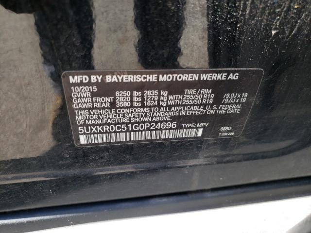 Photo 10 from auction – 2016 BMW X5 XDRIVE3 with VIN 5UXKR0C51G0P24696
