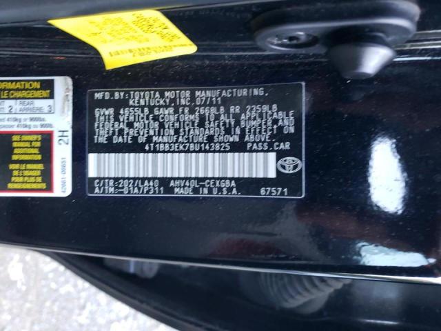 Photo 10 from auction – 2011 TOYOTA CAMRY HYBR with VIN 4T1BB3EK7BU143825