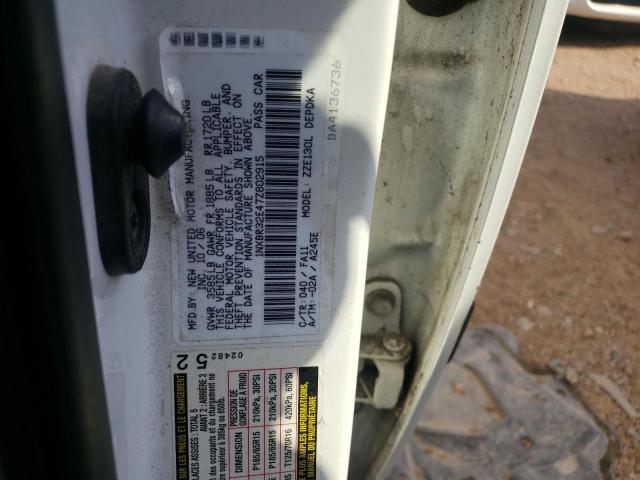 Photo 10 from auction – 2007 TOYOTA COROLLA CE with VIN 1NXBR32E47Z802915