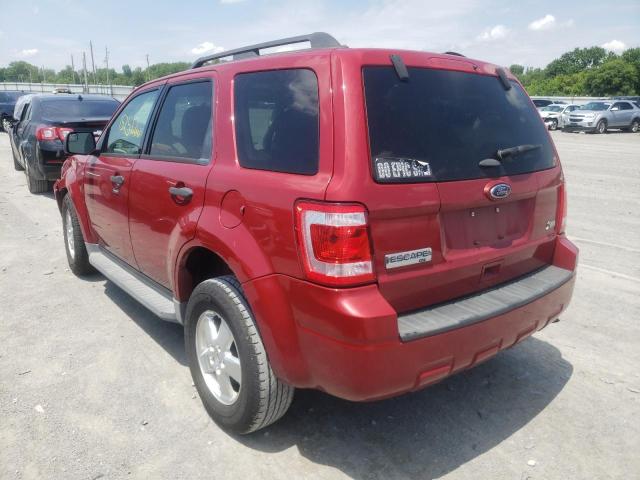 Photo 3 from auction – 2011 FORD ESCAPE XLT with VIN 1FMCU0DG4BKA86988