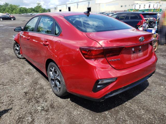 Photo 3 from auction – 2020 KIA FORTE FE with VIN 3KPF24AD8LE168171
