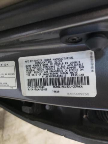 Photo 10 from auction – 2003 TOYOTA CAMRY LE with VIN 4T1BE32K13U696919