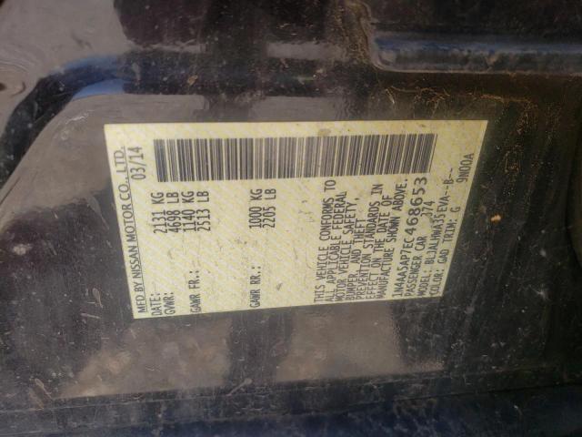 صورة رقم 10 من المزاد - 2014 NISSAN MAXIMA S مع VIN 1N4AA5AP7EC468653