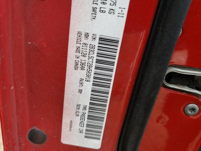 Photo 10 from auction – 2011 DODGE CHARGER R/ with VIN 2B3CL5CT2BH503018