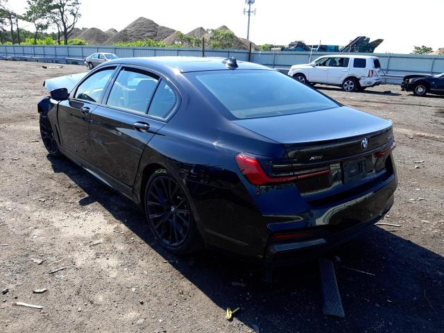 Photo 3 from auction – 2021 BMW 750 XI with VIN WBA7U2C08MCF53218