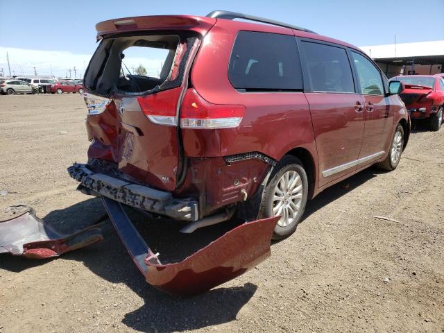 Photo 4 from auction – 2012 TOYOTA SIENNA XLE with VIN 5TDYK3DC9CS258425
