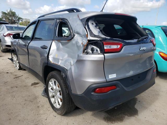 Photo 3 from auction – 2016 JEEP CHEROKEE S with VIN 1C4PJLAB0GW281866