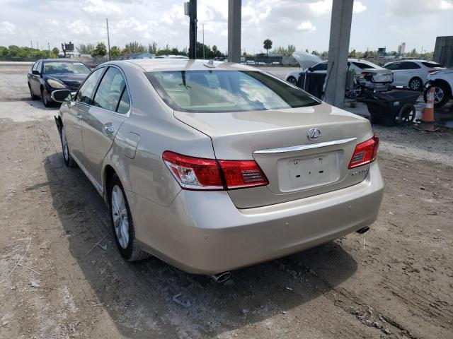 Photo 3 from auction – 2011 LEXUS ES 350 with VIN JTHBK1EG4B2448083