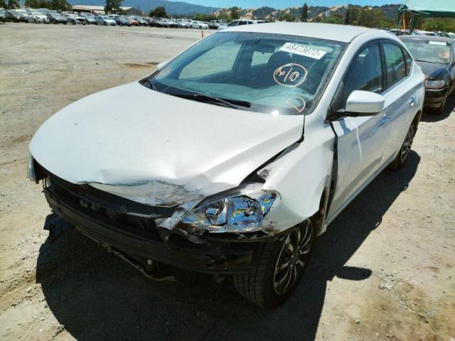 Photo 2 from auction – 2014 NISSAN SENTRA S with VIN 3N1AB7AP3EL625573