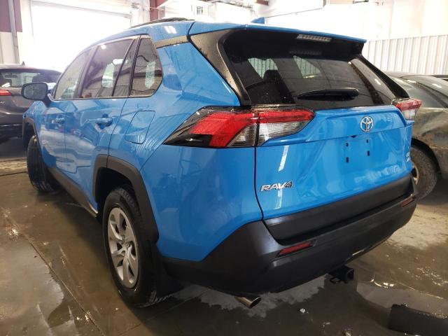 Photo 3 from auction – 2021 TOYOTA RAV4 LE with VIN 2T3F1RFV8MW222382