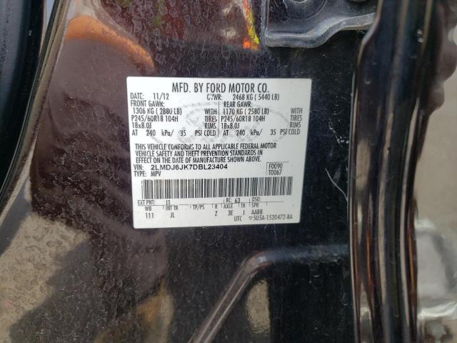 Photo 10 from auction – 2013 LINCOLN MKX with VIN 2LMDJ6JK7DBL23404