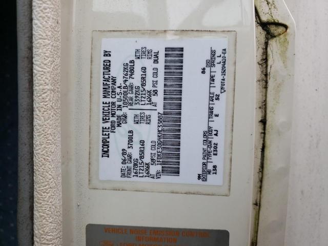 Photo 10 from auction – 1989 FORD ECONOLINE with VIN 1FDKE30G4KHC33887