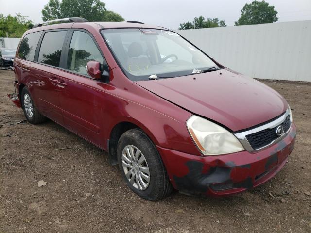 KIA SEDONA LX 2012 with VIN KNDMG4C79C6420421 - Photo from auction