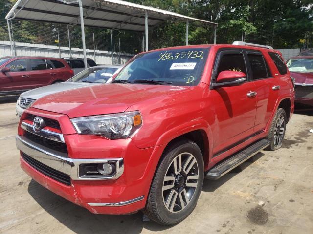 Photo 2 from auction – 2018 TOYOTA 4RUNNER SR with VIN JTEZU5JR2J5171807