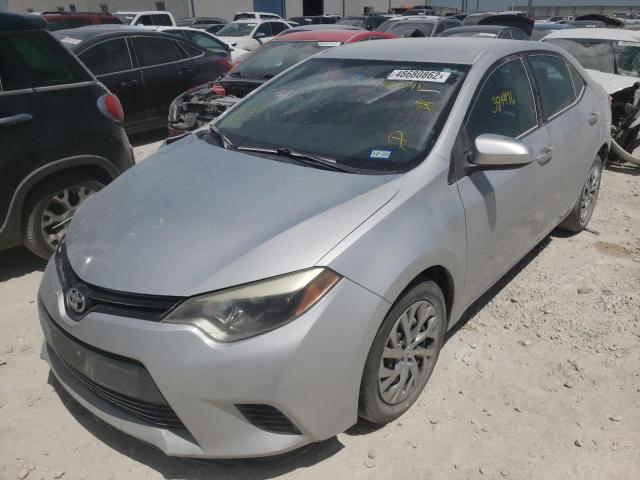 Photo 2 from auction – 2014 TOYOTA COROLLA L with VIN 2T1BURHE0EC127541
