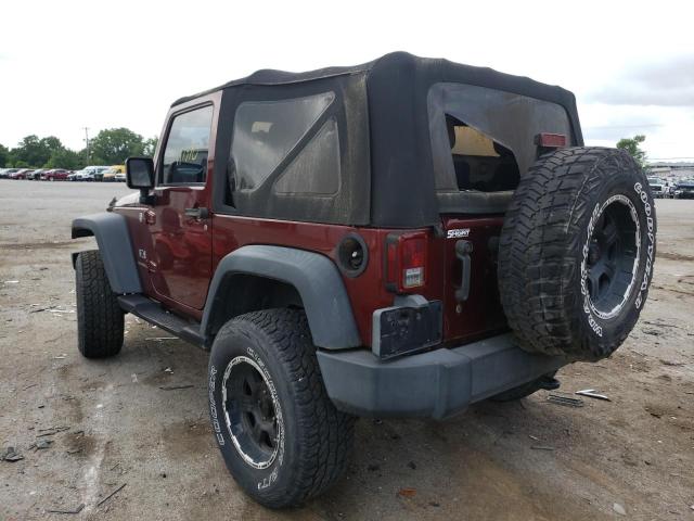 Photo 3 from auction – 2007 JEEP WRANGLER X with VIN 1J4FA24167L179489