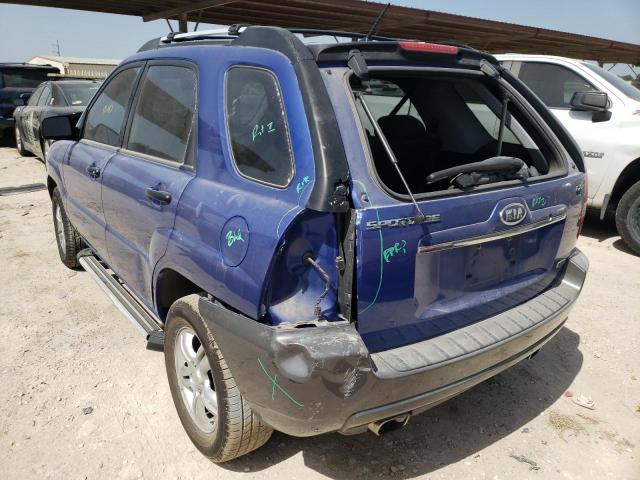 Photo 3 from auction – 2008 KIA SPORTAGE E with VIN KNDJF723587491476