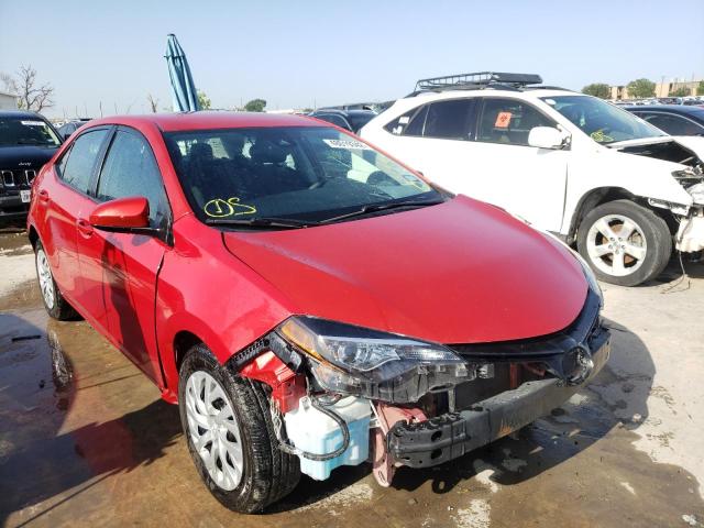 TOYOTA COROLLA L 2019 with VIN 5YFBURHE3KP889273 - Photo from auction