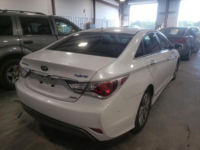 Photo 4 from auction – 2013 HYUNDAI SONATA HYB with VIN KMHEC4A43DA079844
