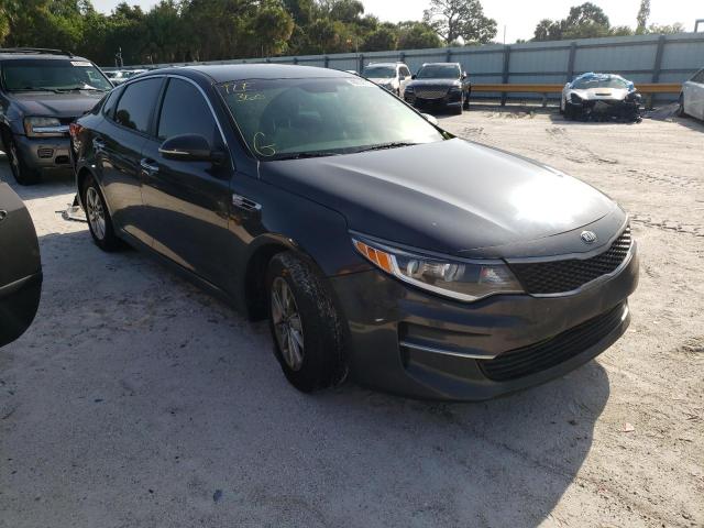 KIA OPTIMA LX 2018 with VIN KNAGT4L31J5232675 - Photo from auction