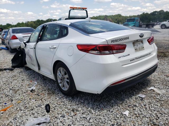 Photo 3 from auction – 2016 KIA OPTIMA LX with VIN KNAGT4L33G5086305