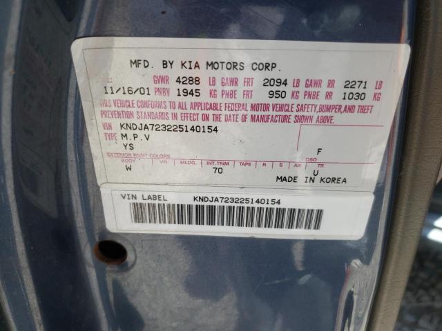 Photo 10 from auction – 2002 KIA SPORTAGE with VIN KNDJA723225140154