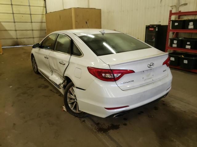 Photo 3 from auction – 2017 HYUNDAI SONATA with VIN 5NPE34AF8HH584993
