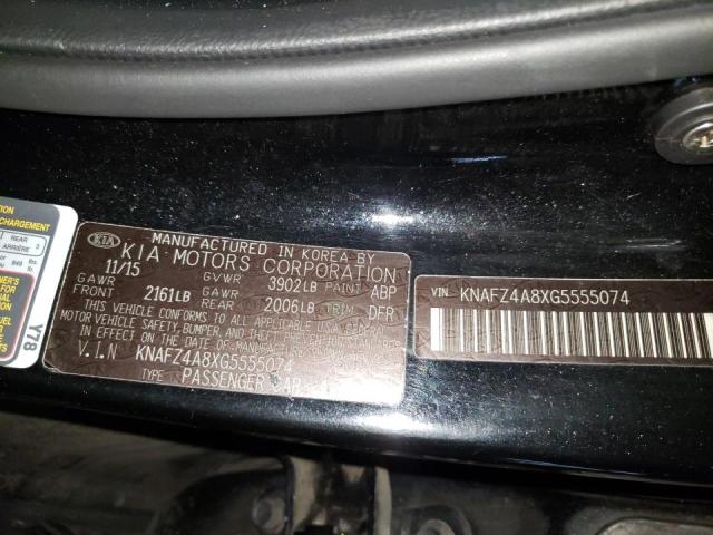 Photo 10 from auction – 2016 KIA FORTE EX with VIN KNAFZ4A8XG5555074