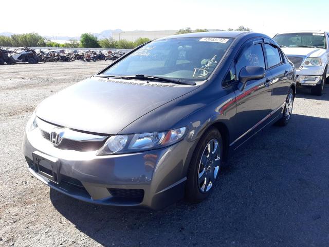Photo 2 from auction – 2010 HONDA CIVIC LX with VIN 2HGFA1F50AH312009
