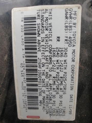 Photo 10 from auction – 2000 LEXUS RX 300 with VIN JT6HF10U0Y0113766