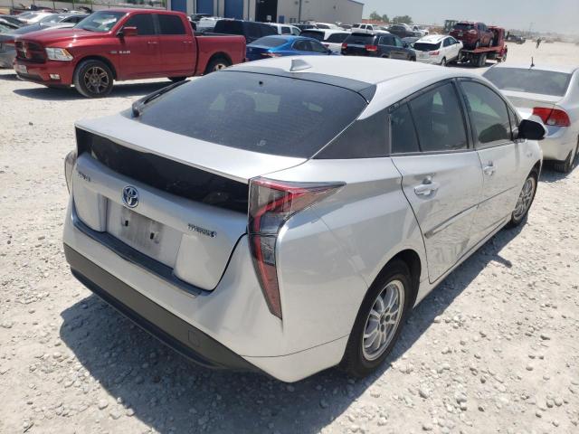 Photo 4 from auction – 2016 TOYOTA PRIUS with VIN JTDKBRFU1G3009848