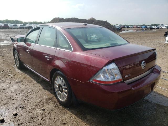 Photo 3 from auction – 2008 MERCURY SABLE LUXU with VIN 1MEHM40W18G602023