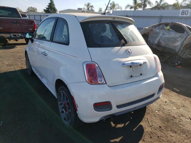 Photo 3 from auction – 2013 FIAT 500 SPORT with VIN 3C3CFFBR3DT514710
