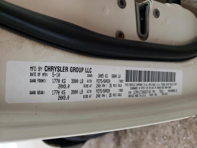 Photo 10 from auction – 2010 DODGE RAM 1500 with VIN 1D7RV1CT3AS227148