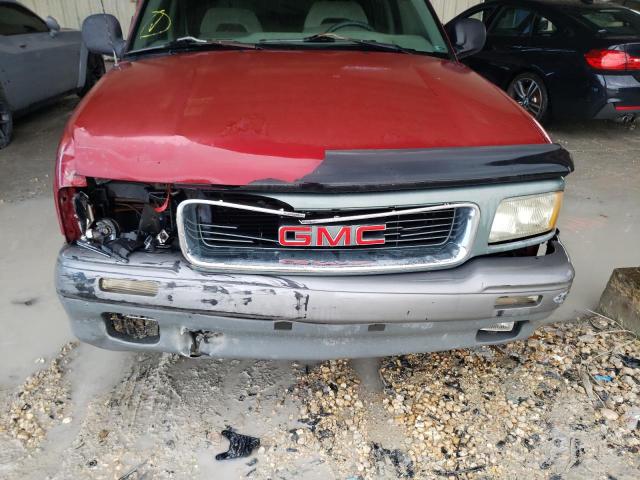Photo 9 from auction – 1996 GMC JIMMY with VIN 1GKCS13W4T2521264