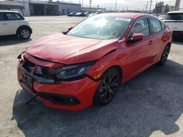 Photo 2 from auction – 2019 HONDA CIVIC SPOR with VIN 2HGFC2F80KH577413
