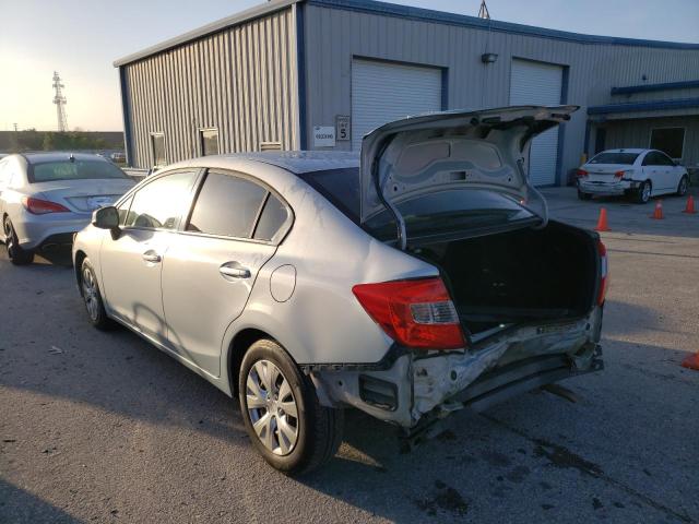 Photo 3 from auction – 2012 HONDA CIVIC SEDN with VIN 2HGFB2F51CH544012