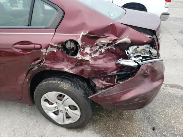 Photo 9 from auction – 2013 HONDA CIVIC LX with VIN 2HGFB2F58DH570818
