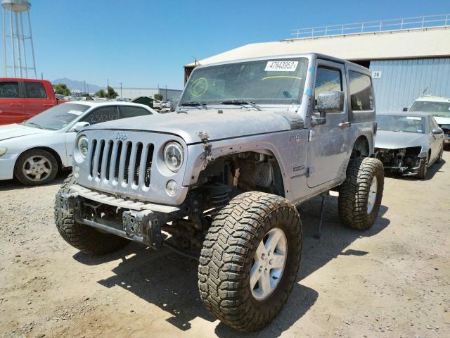 Photo 2 from auction – 2016 JEEP WRANGLER S with VIN 1C4GJWAG8GL262612